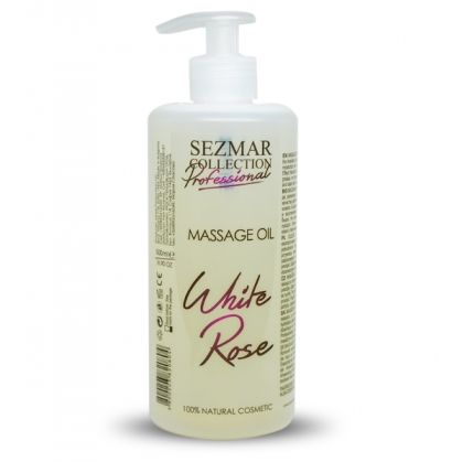 White Rose Massage Oil, 500 ml