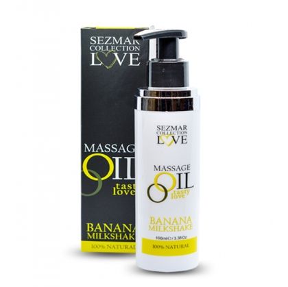 Intimate Massage Oil Banana Milkshake, 100 ml