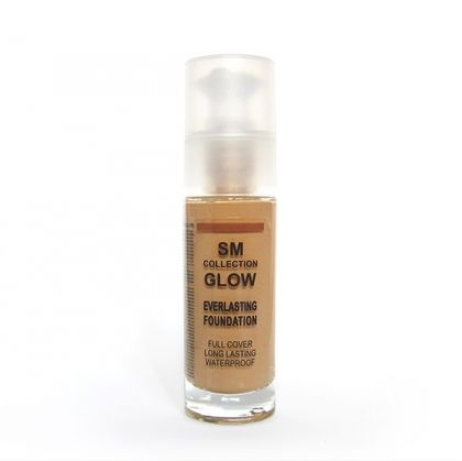 Waterproof foundation (for dark skin, tanned skin), 30 ml
