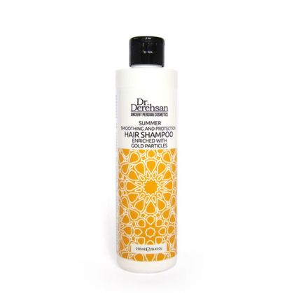 Summer hair shampoo enriched with gold particles, 250 ml